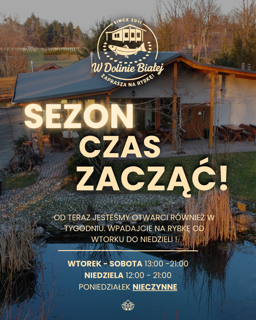 Zmiana godzin otwarcia